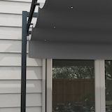 thumbnail of Outsunny pérgola 3x4 m gazebo cenador de jardín con techo retráctil de poliéster y 12 orificios de drenaje pérgola para patio terraza exterior