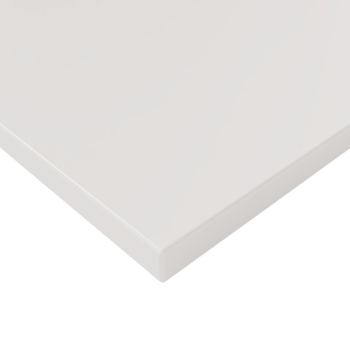 Bisley Tischplatte 140x80 cm in lichtgrau, Schreibtischplatte aus Holz, Holzplatte, Spanplatte kratzfest beschichtet mit ABS-Kante für DIY Homeoffice