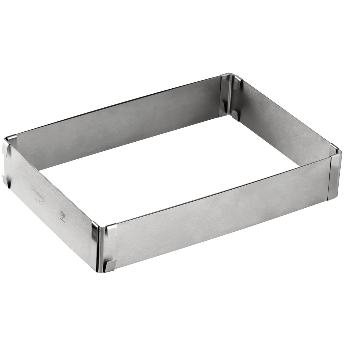 Dr. Oetker Backrahmen Eckig Varino, Verstellbar, Tortenring, Backrand, Back Rahmen, 1920