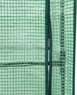 thumbnail of vidaXL Hochbeet mit Gewächshaus-Aufsatz Rattan-Optik 160x40x123 cm
