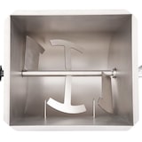 thumbnail of vidaXL Fleischmischer mit Getriebe Silbern Edelstahl