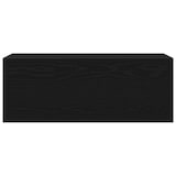 thumbnail of vidaXL Bad-Wandschrank Schwarz 80x25x30 cm Holzwerkstoff