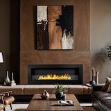 thumbnail of Chimenea de bioetanol de pared SIENA 120 negra 120x40