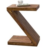 thumbnail of Massivholz Beistelltisch `Z` Cube 44x30x59 cm Couchtisch Regal Neu