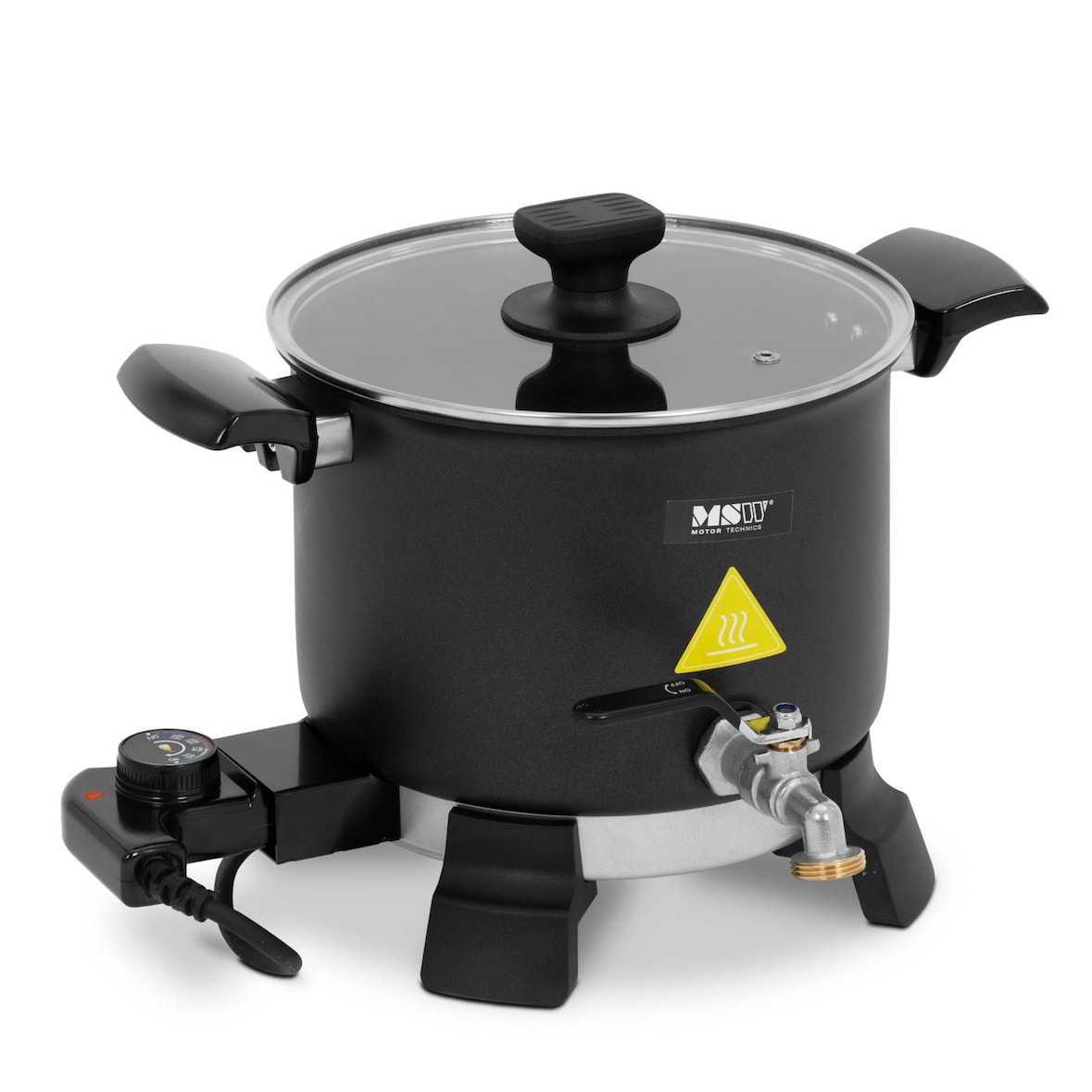 MSW - MSW MSW-WAX-C61150 Chauffe-cire bougie électrique 5 l 1 200 W - Fondeur de cire bougie