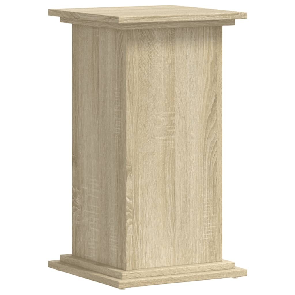 Helloshop26 - Sonoma Pflanzenständer Blumenmöbel 33 x 33 x 60 cm Holzwerkstoff braun 02_0045179