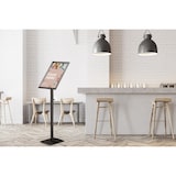 thumbnail of Support info Europel et cadre clipsable A3 noir, 355044