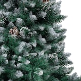 thumbnail of vidaXL Künstlicher Weihnachtsbaum mit Zapfen und Schnee 150 cm