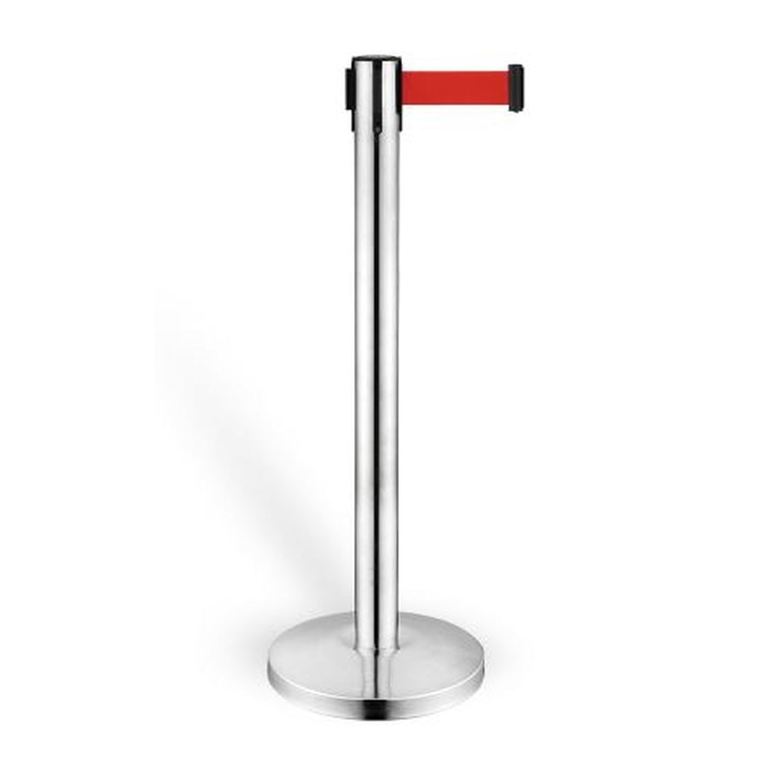 Absperrpfosten Edelstahl Set/2