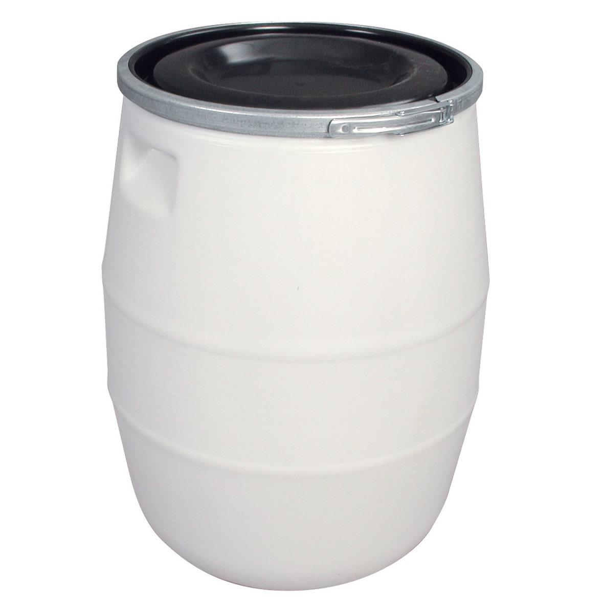 GILAC Fût + genouillère métal + couvercle - 100 L - Blanc G178921