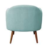 thumbnail of JOHAN Fauteuil Lounge Chair Gestoffeerde Fauteuil Armleuningen Gewatteerd Modern groen-blauw