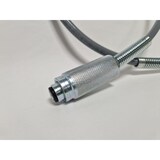 thumbnail of Brewservice Tubo alta pressione con raccordo, in acciaio, per la connessione della bombola al riduttore, grigio