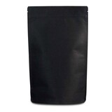 thumbnail of 500x Standbodenbeutel Kraftpapier schwarz 200x280x120mm 1000ml