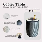 thumbnail of COOTAB Cooler Table LONDON 4-in-1 Loungetisch mit Acryl-Kühler - Champagner