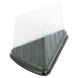 thumbnail of 300 U. Recipientes Triangulares Pasteles 12,4X8,75X8,2Cm Transparente Pet (300 Unid.)