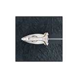 thumbnail of Tefal FV8042 Puregliss Dampfbügeleisen in weiß mit integriertem Kalksystem