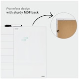 thumbnail of DESQ | Weekplanner - Whiteboard 40 x 50 cm | Verticale indeling + Notities | Magnetisch