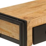 thumbnail of Table console 110x30x76 cm Bois de manguier solide Modèle Atlas Vintage