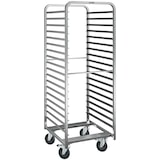 thumbnail of B.PRO RWRE 161, Regalwagen aus rostfreiem Edelstahl mit stahlverzinkten Rollen, fahrbar