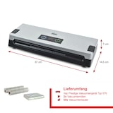 thumbnail of Solis Vakuumiergerät für 30 cm Beutel, Set inkl. 50 Beutel & 2 Rollen