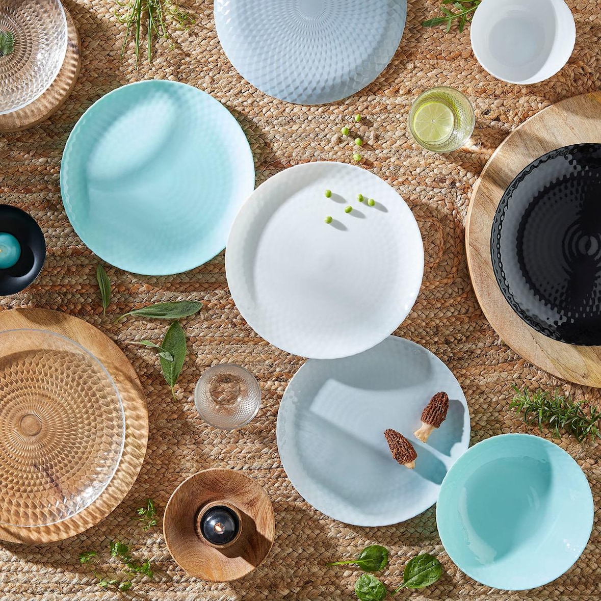 Luminarc Pampille Turquoise Opaal Dinerbord 25Cm