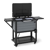 thumbnail of SOARS Koelbox met Wielen, 91 L, Mobiele Outdoor Bar, met Verwijderbare Scheider, 2 Uitklapbare Zijplanken, 4 Universele Wielen