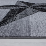 thumbnail of Teppich Waschbar Sterne Modern Strapazierfähig Esszimmer Flur Läufer Grau 80x300 cm OEKO-TEX Schadstoffgeprüft – INN von Kadima Design