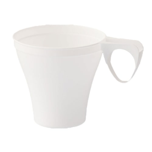 1200 Espressotasse 8 cl Polystyrol weiß - Einweg