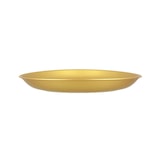 thumbnail of MONOUSO - Wiederverwendbare Plastikteller PP-MF Gold Ø21cm (6 Stück)