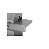 thumbnail of aro Gasbarbecue met 3 branders, 42 x 60 cm, zijtafel, thermometer, verrijdbaar, staal/roestvrij staal, zilver