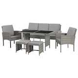 thumbnail of SVITA DENVER Rotan Zitgroep Grijs