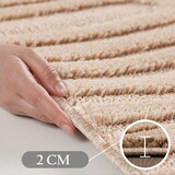 thumbnail of Carpetsale24 Teppich Rund 160 cm Rosa, Hochflor Wohnzimmer Teppich, Weich & Flauschig, Skandinavisch Boho Stil, Langflor Shaggy, Pflegeleicht