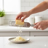 thumbnail of Râpe grain moyen inox 246 x 58 mm professionnelle - Equipementpro