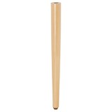 thumbnail of WAGNER Möbelbein BUCHE Holz konisch - Ø 35/25 x 410 mm, natur, QuickClick® Filzgleiter Ø 25 mm, Gewinde Ø 10 mm-12774001