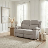 thumbnail of Canapé de relaxation électrique 2 places contemporain en tissu beige Corsina