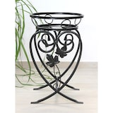 thumbnail of DanDiBo Blumenständer Metall Schwarz 49 cm Blumenhocker KW420 Pflanzensäule Pflanzenständer Blumensäule Klein