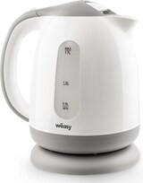 thumbnail of Wëasy 1 SW6 Hervidor Eléctrico, 1.7L, Nivel de Agua Visible, Apagado Automático, Indicador Luminoso, Blanco