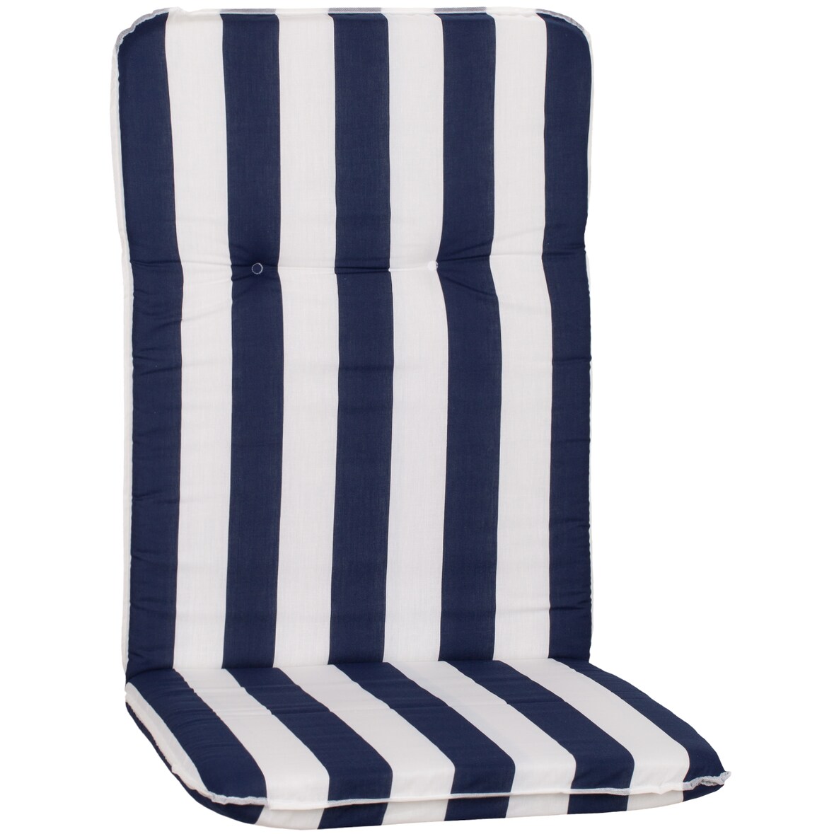 Paspelauflage Hochlehner Elista weiß / blau / gestreift