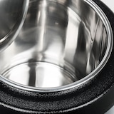 thumbnail of Elektrische soeppan, bolvormig, 10 liter zwart