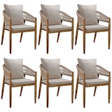 thumbnail of Gartenstuhl Manacor, Ropedesign  6er SetSand