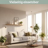 thumbnail of DELUKE® Wandregal Holz schwebend KYLO - Eichenholz Massiv | Bücherregal Schwebendes Regal Hängeregale für Wohnzimmer | 60x22x4cm