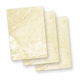 thumbnail of Speisekarten Papier Karton Marmor A5 (250 Stück) 170 g/qm Beidseitig braun, Druckerpapier für Urkunden Speisekarte Basteln