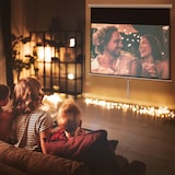 thumbnail of HOMCOM Telo Proiettore 100" Rapporto 16:9 Fissaggio a Muro e Soffitto