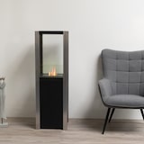 thumbnail of Moritz Ethanol Kamin freistehend Standkamin 120 x 38 x 38 cm I Säule groß I 1,2 Liter Brenner I Bioethanol Kamin I Bio Ethanol Kaminofen Indoor