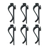 thumbnail of Securit® Set van 6 Acryl Labelhouders - Met Clip - Verticale ondersteuning vanaf een verticale ondergrond (Labels niet inbegrepen)