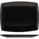 thumbnail of H&H Set 6 Piatti Rettangolari in Stoneware Boston Nero 25x15cm
