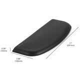 thumbnail of Kensington Poggiapolsi Ergonomico ErgoSoft™ per tastiere Slim e Compatte (inferiore a 10mm), colore nero, K52801EU.