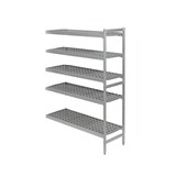 thumbnail of Rayonnage modulaire d'angle polymère 6611 Fermostock Longueur 1179 mm- 5 niveaux-profondeur 560 mm