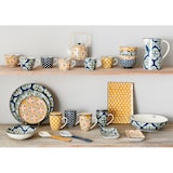 thumbnail of Assiette creuse imany 19 cm - 5 dont 1 offerte x6 -  68.00 cl Bleu Rond Grès Amadeus 19.00x19.00 cm