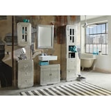 thumbnail of SIT Möbel Commode | 3 tiroirs | Manguier et MDF | Ferrures en aluminium argenté | L 45 x P 40 x H 80 cm